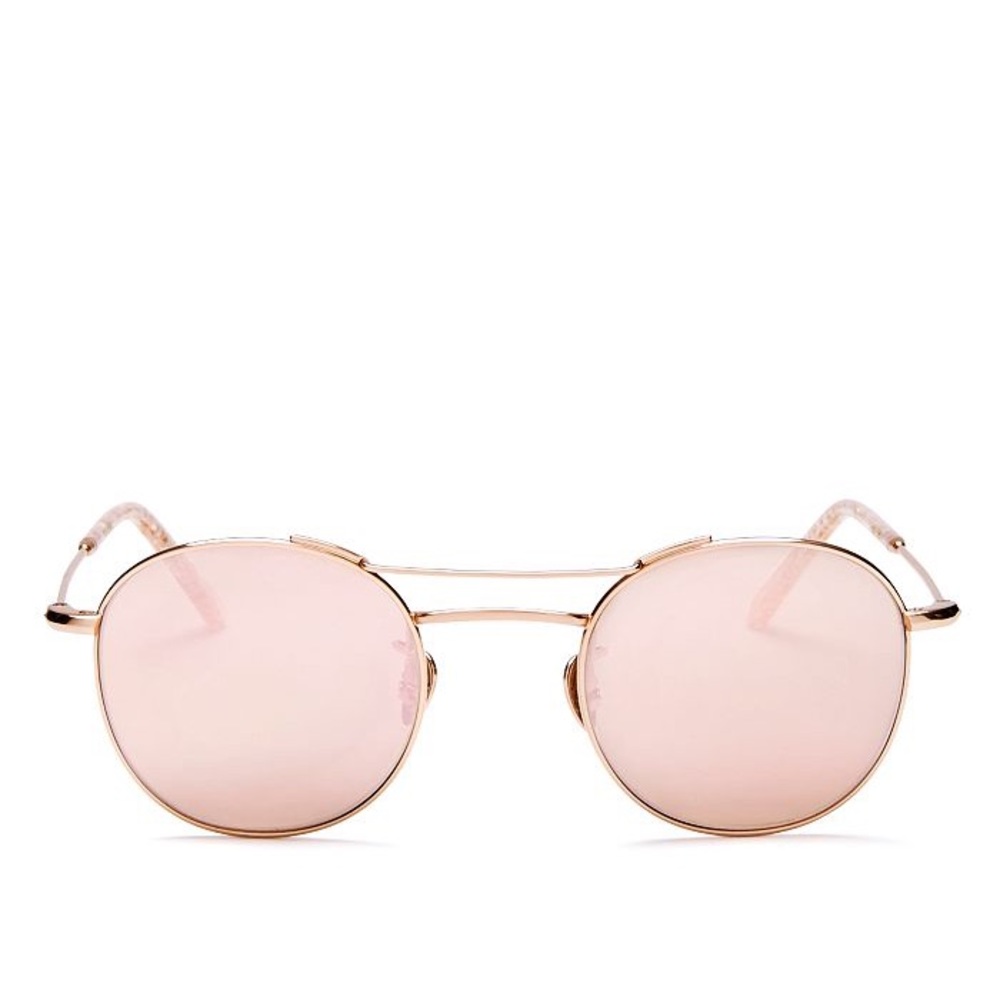 Krewe Orleans Mirror Round Sunglasses